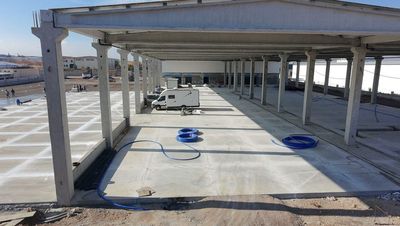 Mettaş Kilittaş fb. - Beton Silim Parlatma Uygulaması